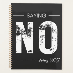 Agenda ¡Decir NO, Hacer SÍ! Diseño de Humor Sarcástico