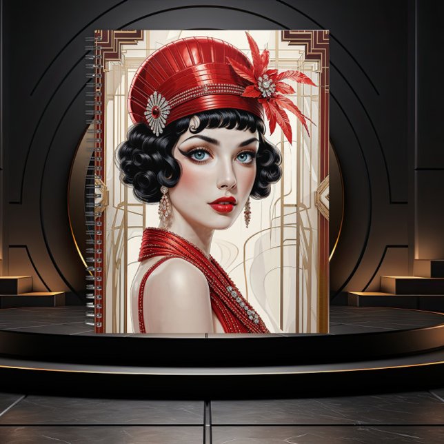 Agenda Deco Dreams Chica Flapper (Subido por el creador)