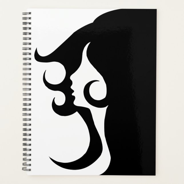 Agenda Deco Mod Woman Planner (Anverso)