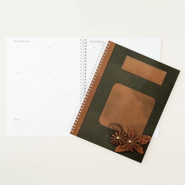 Agenda Decoración de cuero (Demostración)