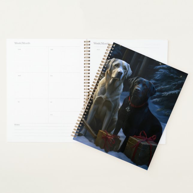 Agenda Decoración de Navidad de Trineo Nevado de Labrador (Demostración)