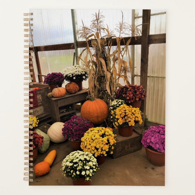 Agenda Decoración de otoño (Anverso)