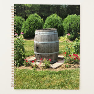 Agenda Decoración del Jardín del Barril del Vino, Chate