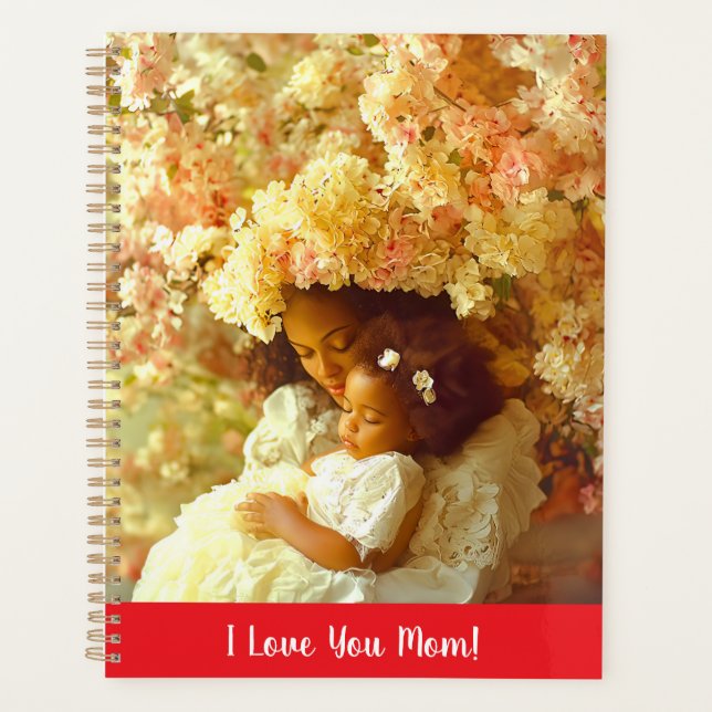 Agenda Dedicación A Las Mamás (Anverso)