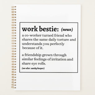 Agenda Definición de Bestie de trabajo
