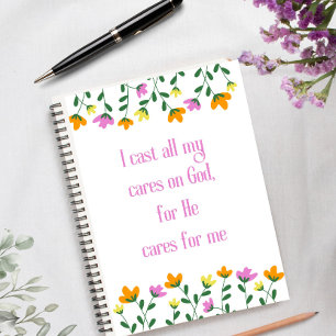 Agenda Dejo Todos Mis Cuidados En Dios, Hermoso Planeador