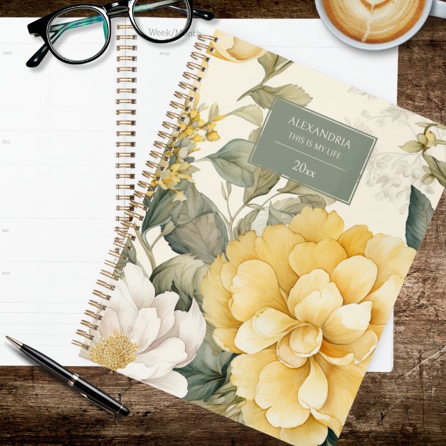 Agenda Delicate Floral (Subido por el creador)