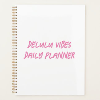 Agenda Delulu Daily Planner
