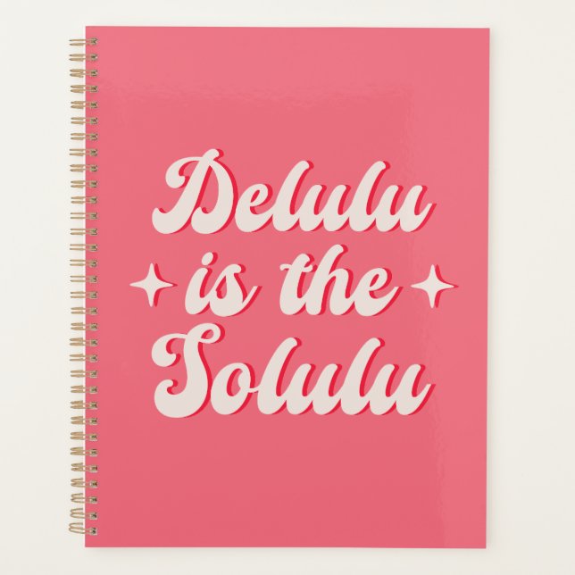 Agenda Delulu Es El Solulu (Anverso)