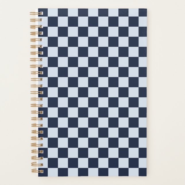 Agenda Denim rinse checkerboard pattern (Anverso)
