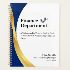 Agenda Departamento de Finanzas Personalizado