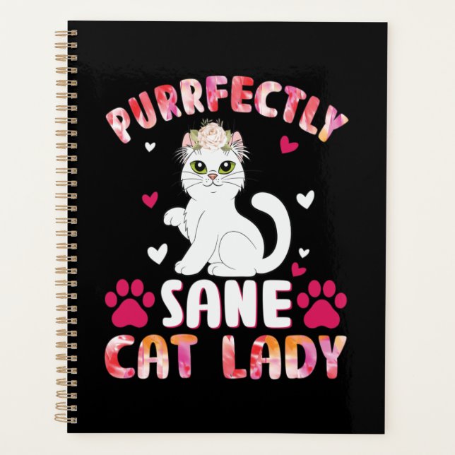Agenda Depuradamente Sane Cat Lady (Anverso)