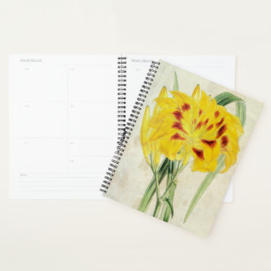 Agenda Derivado de doble flor vintage