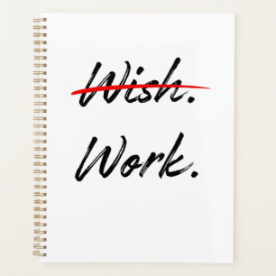Agenda Deseo cruzado - Hacer el trabajo Inspirador