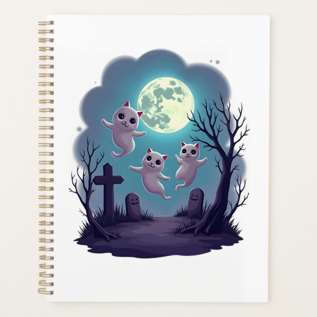 Agenda Desfile de Gatos Fantasmas (Anverso)