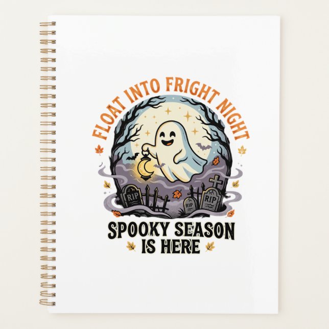 Agenda Desfile de la Luna Fantasma de Halloween (Anverso)