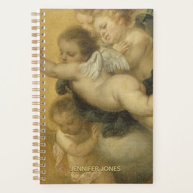 Agenda Detalle de Cute Cherubs de una anuncio - Bella Art (Anverso)