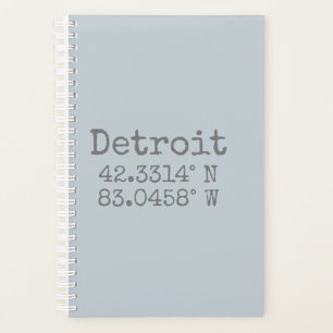 Agenda Detroit Latitude Longitud