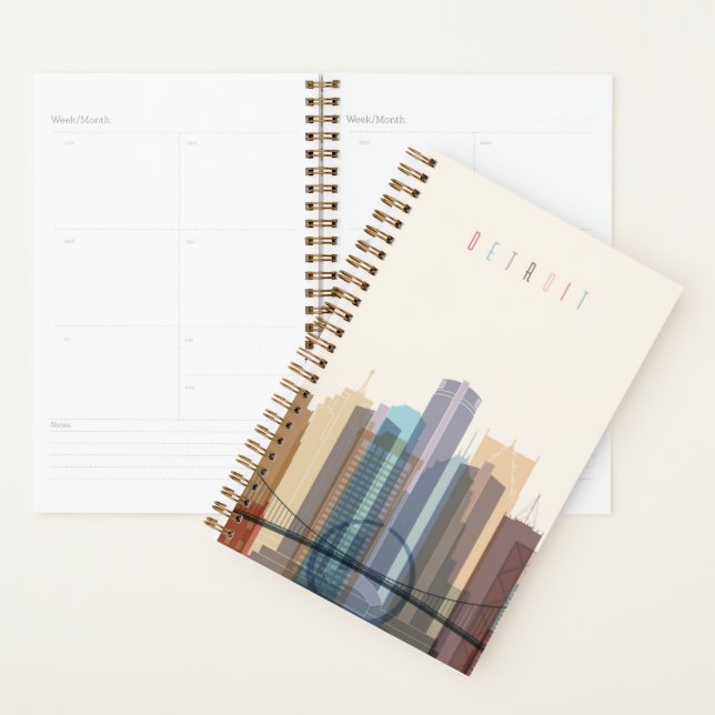 Agenda Detroit, Michigan | Línea aérea de la ciudad (Demostración)