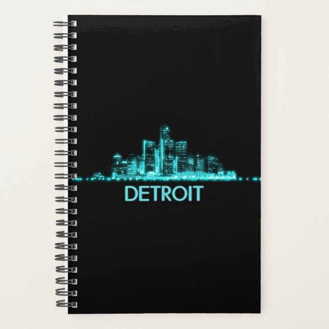 Agenda Detroit Skyline (Anverso)