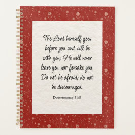 Agenda Deuteronomio 31:8 Biblia Verse Image