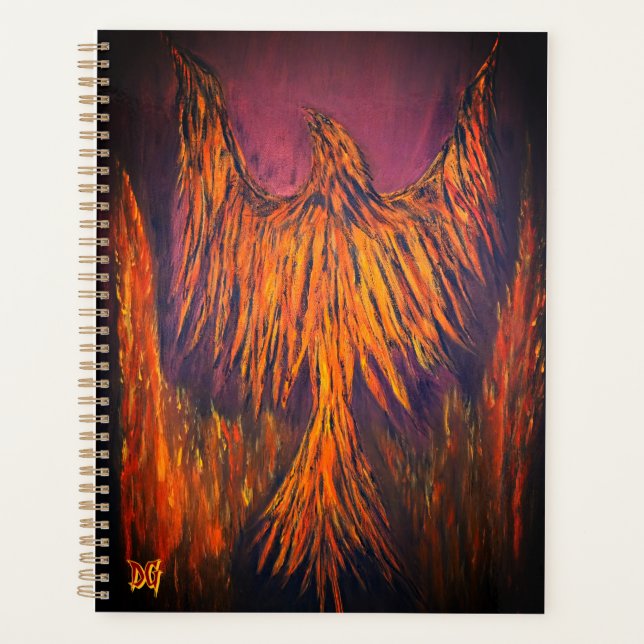 Agenda DG Pinturas Fénix de Fuego  (Anverso)