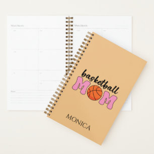 Agenda Día de la Madre de básquetbol con mamá personaliza