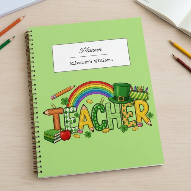 Agenda Día de San Patricio Afortunado de Enseñar Maestro  (Subido por el creador)