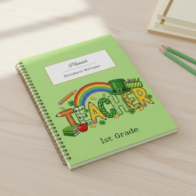 Agenda Día de San Patricio Afortunado de enseñar Maestro (Subido por el creador)