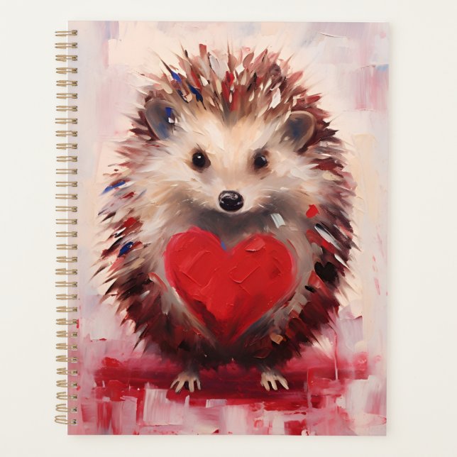 Agenda Día de San Valentín Hedgehog (Anverso)
