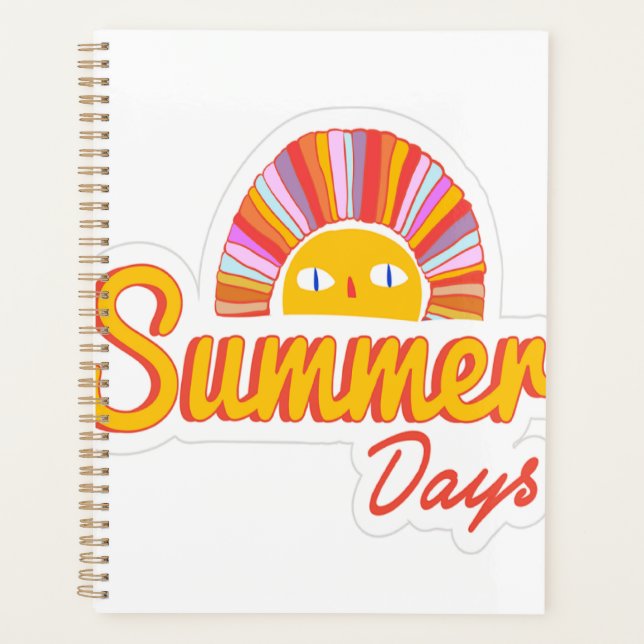 Agenda Día de verano  (Anverso)