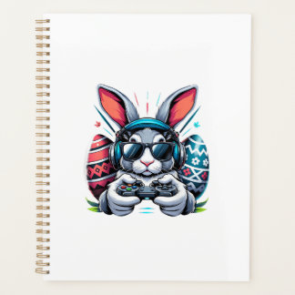 Agenda Día Feliz de Pascua de Conejo Huevo Videojuego Niñ