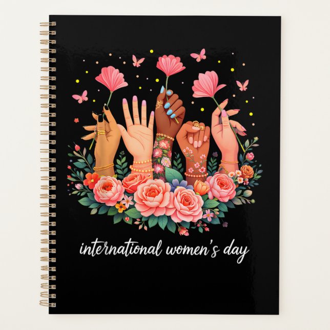 Agenda Día Internacional de la Mujer 8 marzo 2026 (Anverso)