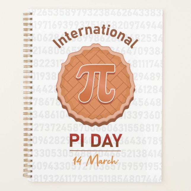 Agenda Día Internacional De La Pi (Anverso)