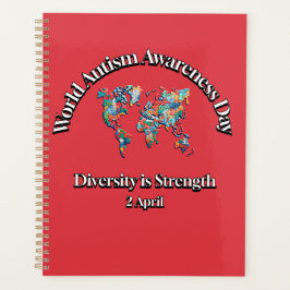 Agenda Día Mundial de Conciencia sobre el Autismo. La div