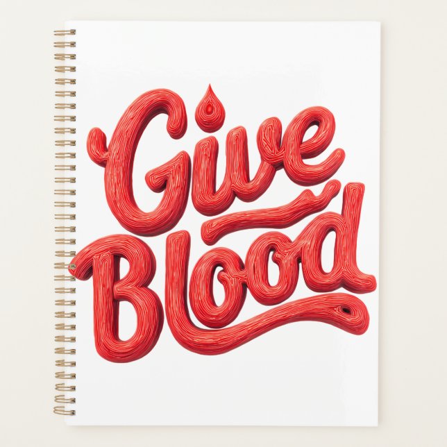 Agenda Día Mundial del Donante de Sangre - Glossy Blood D (Anverso)
