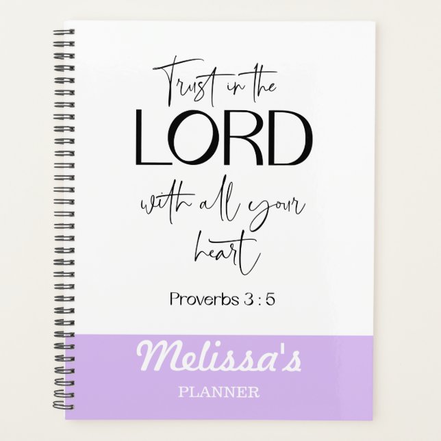 Agenda Diario BIble Verse Prayer (Anverso)