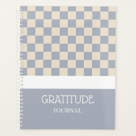 Agenda Diario Cuadriculado de Gratitud