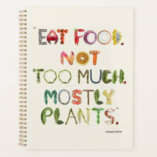 Agenda Diario de alimentos genial para la dieta completa