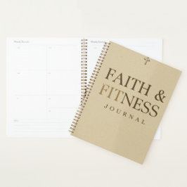 Agenda Diario de Fe y Fitness – Plan de Entrenamiento Cri
