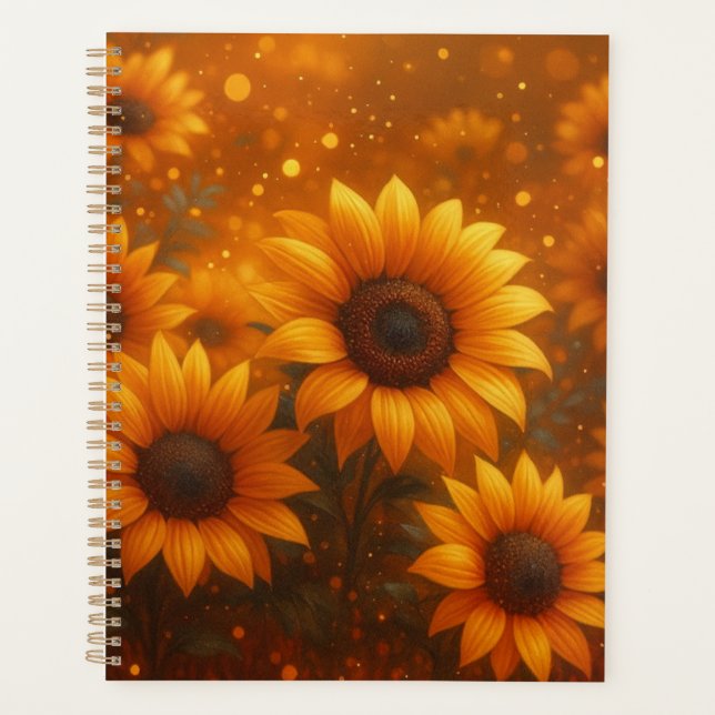 Agenda Diario de Girasoles (Anverso)