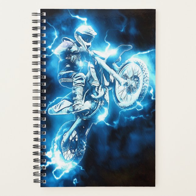 Agenda Diario de motocicleta (Anverso)