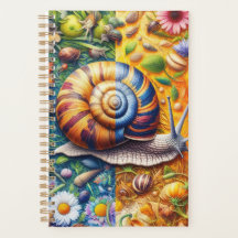 Diario de planificación de Garden Snail Four Seaso