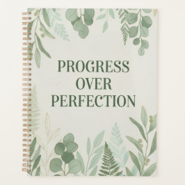 Agenda Diario de progreso sobre perfección