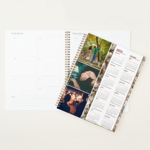 Agenda Diario del calendario de fotos del personalizado d