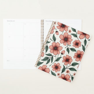 Agenda Diario floral