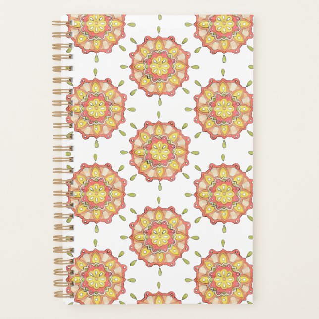 Agenda Diario Floral (Anverso)