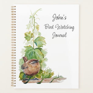 Agenda Diario personalizado de observación de aves para o