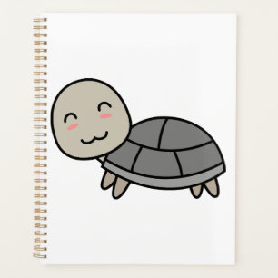 Agenda Dibujo animado de tortuga animal