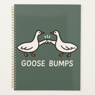 Agenda Dibujo animado divertido de Gansos con Carne de Ga
